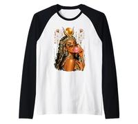 Hathor Bubblegum Queen Egyptian Goddess Baddie Aesthetic Raglan Baseball Tee