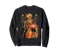 Hathor Bubblegum Queen Egyptian Goddess Baddie Aesthetic Sweatshirt