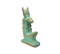 Hathor Statue Patina - Ancient Egypt Deity - Egyptian Goddess Hathor - Made in Egypt
