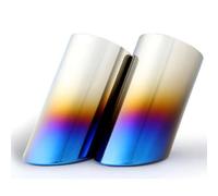 HATHWAY Fit For Volkswagen VW Beetle 2012-2020,Stainless Steel Exhaust Pipe Muffler Tailpipe Muffler Tip Rear Tail Throat,Car Accessories