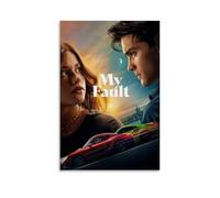 HATJZRUM My FaultFilm Poster TV Series Art Poster Printing Poster For House Building Aesthetic Decoration Canvas Wall Art Bedroom Decor08x12inch(20x30cm) Unframe-style