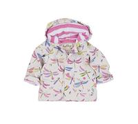 Hatley Baby Girls Infant Dragonflies Raincoat, White, 18-24 Months