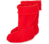 Hatley Boy's Boot Liners Ankle Socks, Red, 7-8 Months (Manufacturer Size: X-Small)
