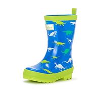 Hatley Boys Printed Rain Wellington Boots, Dinosaur Menagerie, 13 UK