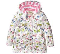 Hatley Girls Dragonflies Raincoat, White, 3 Years