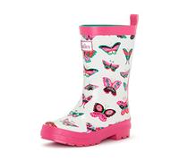 Hatley Girl's Rain Boots, Butterflies, 6 UK Child