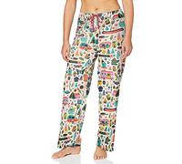 Hatley Women's Jersey Pyjama Pants Pajama Bottom, Glamping, L UK