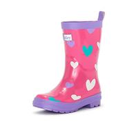 Hatley Women's Printed Wellington Rain Boots, Sweethearts, 11 UK