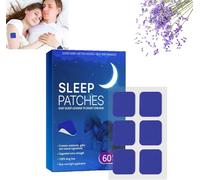 Hatmeo Sleep Patches - 60 Pack Hatmeo Sleep Aid Patches, All Natural Deep Sleepy Stickers, Improve Sleep Quality, Effortless Sleep for Men and Women (1 Box)