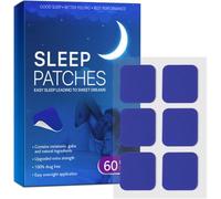 Hatmeo Sleep Patches,Hatmeo Sleep Aid Patches,All Natural Deep Sleepy Stickers,Extra Strength Adult Sleep Patch,Skin-Friendly & Easy to Apply, Drift into Deep,Effortless Sleep for Men and Women (1BOX)