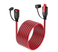 HATMINI 9.8FT GC004 X-Connect Extension Cable 16AWG Smart Batteries Trickle Charger X-Connect Male to Female Cable