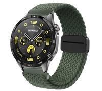 Hatolove 22mm Nylon Strap Compatible with Huawei Watch GT 4 46mm, Nylon Stretchy Sport Loop Replacement Band with Magnetic Clasp for Huawei Watch GT 4 46mm/GT 3 46mm/GT3 Pro 46mm/GT 2/GT 2 Pro/GT 2e