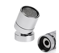 HATOOLHA® 360 Degree Swivel Faucet Aerator Filter Adapter for Kitchen Sink Tap Head Faucet Nozzle Adapters Replacement Part (Female 20mm)