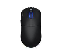 HATOR Quasar 3 Wireless Gaming Mouse - Symmetrical Design, 2.4GHz/Bluetooth/USB, 12,000 DPI PixArt Sensor, 100 Mio Clicks, RGB, 100 Hours Battery Life, 64 g, PC/Mac/Linux, Black