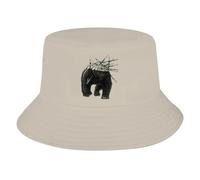 Hats are Warm and Stylish Hardcore Honey Badger Unisex Bucket Hats Men and Women Panama Hat Creative Gift