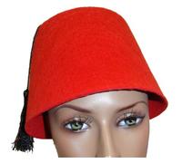 Hats CC Adult Red Fez