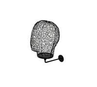 Hats Display Wigs Display Adjustable Black Base Black Metal Wire Male Mannequin Head Marcus (wall mounted)