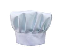 Hats for Chefs, Elastic Adjustable Kitchen Cooking Hat, Chef's Hat Unisex, Chef's High Hat, Catering Chef Cap, Kitchen Uniform Cap, Cooking Cap Chefs, Baker Kitchen Hats White, Round-Top Chef Hat, 1Pc