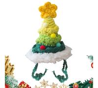 Hats for Dogs,Knitting Christmas Tree Costumes,Puppy Hat | for Halloween Winter Daily Wear Cat Small Animals Birthday Party
