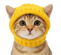 Hats for Small Dogs Knitted Soft Breathable Headwear with Ear Holes | Cat Hat for Chihuahua French Bulldog Kitten Puppy Winter Party Birthday Cosplay Halloween New Years Festival