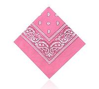 Hats of London Plain & Paisley Bandanas (Baby Pink)