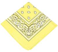 Hats of London Plain & Paisley Bandanas (Yellow)
