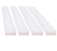 Hatsbi UHMW Crosscut Sled for Table Saw Sled Miter Bars 3/4" X 3/8" X 17" for Jigs Fixtures or Miter Slots (Size 3/4"x3/8") 4 x UHMW Bars