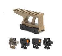HATSEN GS-Style Group Scope Mount Kit for EXPS3 558 LCO UH2 ROMEO8T Holographic Red Dot Sight, Red Dot Riser Mount Base, at 2.91" Centerline Height Red Dot Mount, Tan