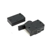 HATSEN Red Dot Riser Mount Plate W/QD Lever, Absolute Co-Witness 1.41" Optical Height Mount for RMR Mini Reflex Compact Sights, Fit for 20mm Picatinny and Weaver Rail