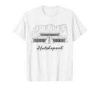 Hatshepsut Egypt Female Pharaoh Thebes Archaeology Value Graphic T-Shirt, Men, White, S