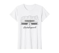 Hatshepsut Egypt Female Pharaoh Thebes Archaeology Value Graphic T-Shirt, Women, White, XL