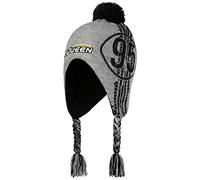 Hatshopping.co.uk Cars McQueen Kids Pompom Hat Beanie Peruvian (One Size - Grey)