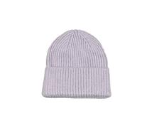HATSQUARE Seamless Winter Cap, Acrylic Unisex Cuffed Knit Beanie - Lilac