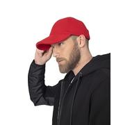 HATSQUARE Wool Blend Baseball Cap, Unisex Sports Cap, Men Winter Hat, Adjustable Cap, Red, One Size
