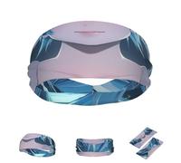 Hatsune Digital Miku Moisture Wicking Sweatband for Sports Workouts Comfortable Fit Headband for Athletes and Fitness Enthusiasts Durable Wristband for Outdoor Activities