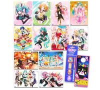 Hatsune Miku Posters for Room Decor - 12 Pc Bundle for Kids Teens Adults
