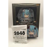 HATSUNE MIKU SHUTTERED SEKAI VER. NENDOROID #2848 FIGURE + BONUS NEW SEALED