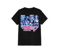 Hatsune Miku - Singing Poses - T-Shirt - black - M - 100% Cotton,Jersey M