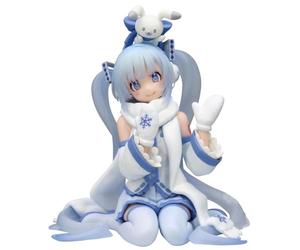 Hatsune Miku Snow Miku Sky Town 10th Anniversary Version Figure, 10 cm Hatsune Miku Noodle Stopper