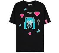 Hatsune Miku - Unisex Pixel Short Sleeved T-shirt