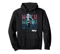 Hatsune Miku Vocal Software Anime Mascot Miku Trio Pullover Hoodie