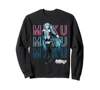 Hatsune Miku Vocal Software Anime Mascot Miku Trio Sweatshirt