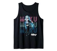 Hatsune Miku Vocal Software Anime Mascot Miku Trio Tank Top