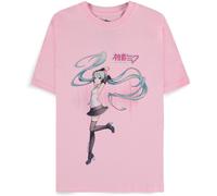 Hatsune Miku - Women's Short Sleeved T-Shirt Pink