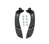 HATSVTGR 809540001R 809600007R Interior Car Front Left Right Door Handle for Megane 3 MK3 for Fluence 2008-2016 Parts(Inner-Carbon L R)