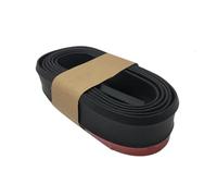 HATSVTGR Car front spoiler Car Front Lip Splitter Chin Spoiler Side Skirt For Tesla For Model 3 Y Car Front bumper splitter(Black)