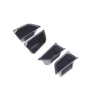 HATSVTGR Car Interior Mouldings Auto Front Door Pull Handle Armrest Container Trim Panel Cover Storage Box Accessories for Q4 for E-Tron