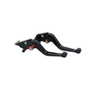 HATSVTGR For Aprilia RS4 125 06 07 08 09 10 11 12 13-17 Adjustable Handle Grips Motorcycle Clutch Brake Levers(147 black red dot)