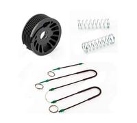 HATSVTGR for Peugeot 206 Cabriolet Convertible Window Regulator Repair Kit Front Left Right 2000-2007 Window Lift Motor