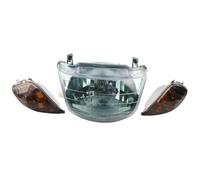 HATSVTGR Head Lamp Guard Motorcycle Scooter Headlight Front Turn Signal Light For Jog 50 For Jog ZR Evolution SA16J SA36J SA39J(Blue black)